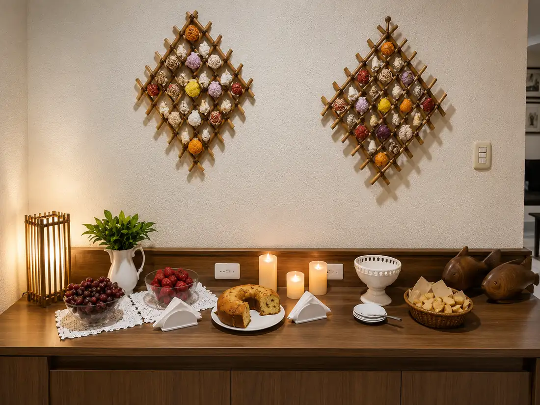 Buffet breakfast with homemade touches at Hotel Casarão Pitangueiras.
